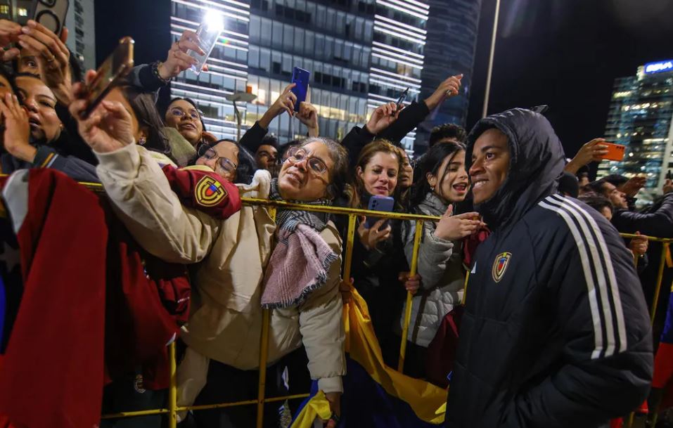 La Vinotinto sintió el respaldo de su fanaticada en Buenos Aires