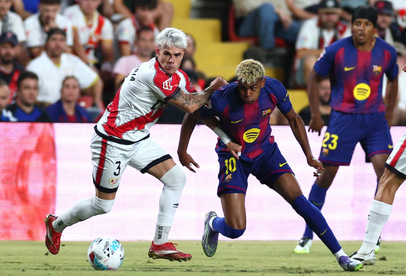 Barcelona no pasó del empate ante Rayo Vallecano