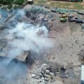El momento exacto de la explosión en la zona industrial de San Francisco
