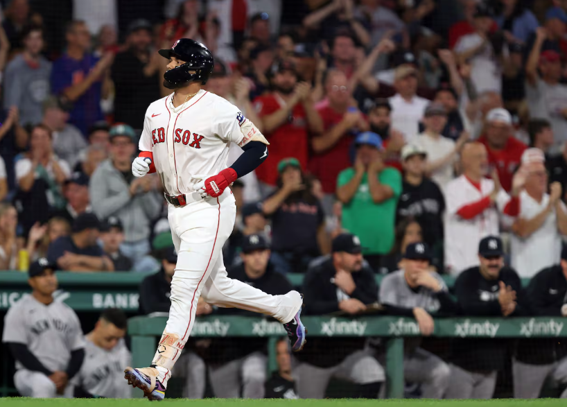 Carlos Narváez despacha el decimotercer jonrón en triunfo de Medias Rojas sobre Yankees