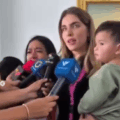 Cuatro niños venezolanos migrantes retornan al país para abrazar a sus familiares
