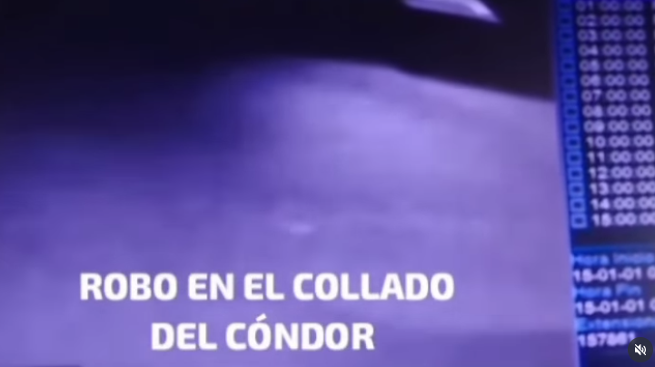 Robaron kioscos en El Cóndor, Mérida