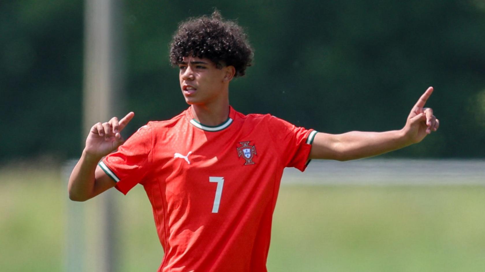 Cristiano Ronaldo Jr. fue convocado por la selección de Portugal Sub-16
