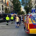Colapsa edificio en el centro de Madrid: Hay varios heridos