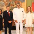 Presidente Maduro recibe Cartas Credenciales de los nuevos embajadores de Cuba y Líbano