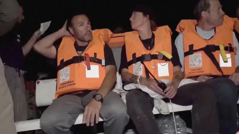 Marina israelí intercepta nueva flotilla de ayuda humanitaria rumbo a Gaza