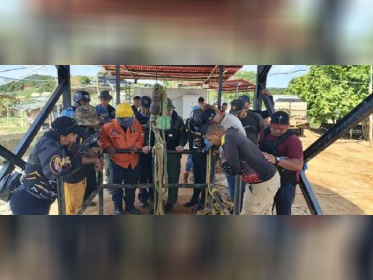Confirman 14 fallecidos tras colapso en mina Hansa, estado Bolívar