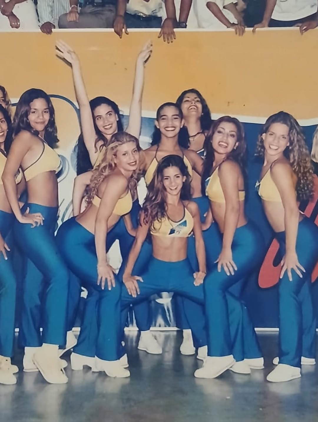 La Niña Gaby a los 18 añitos cuando fue cheerleader