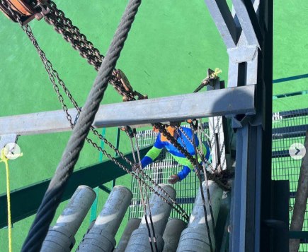 Avanza en un 78 % el remplazo de guayas en el Puente sobre el Lago de Maracaibo