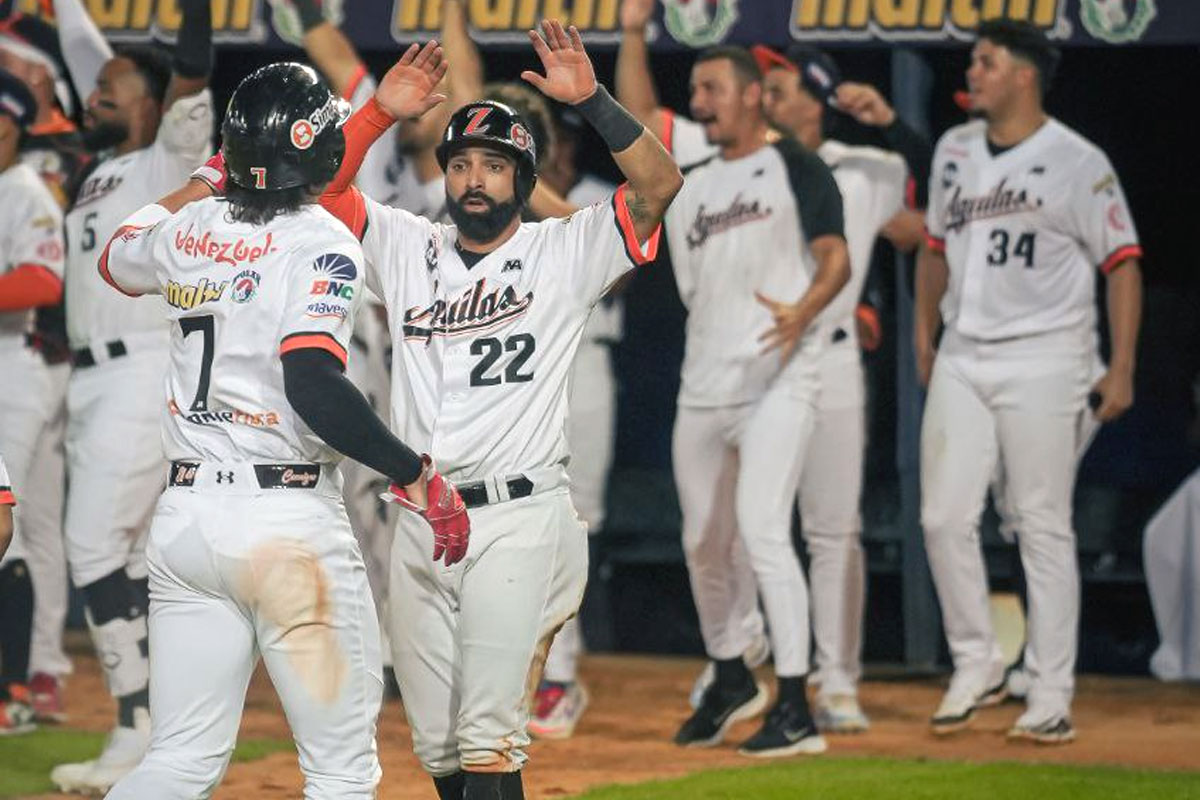 Así saldrá Águilas al terreno para el segundo choque ante Tiburones en Maracaibo