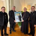 Sacerdotes zulianos se reúnen con Monseñor Edgar Peña Parra en el Vaticano