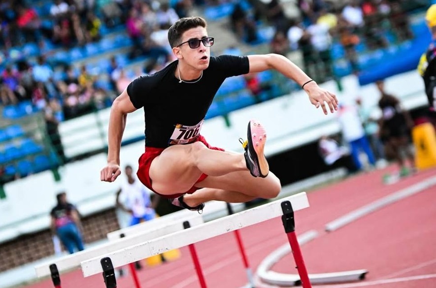 El zuliano Santiago Quintero conquistó plata en los 400 metros con vallas del Panamericano Sub-20