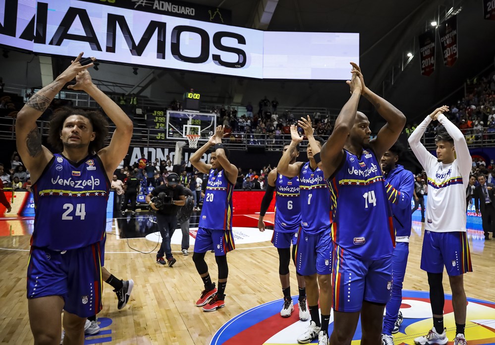 Venezuela debutará como local en el inicio del camino al Mundial FIBA 2027