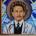 Luis E. Mogollón consagra la imagen de José G. Hernández en el Pío Latinoamericano de Roma