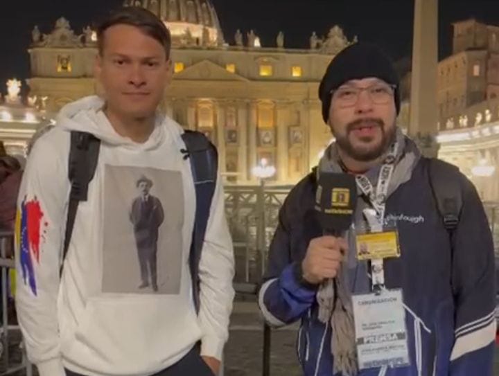 Noticia al Día conversó con el Peregrino de Los Andes en La Catedral de San Pedro: Estoy muy agradecido con Dios por la oportunidad de estar aquí
