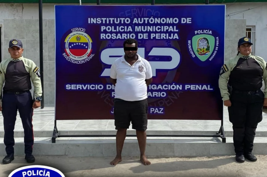 Preso por violar a su hija de 5 años en Rosario de Perijá