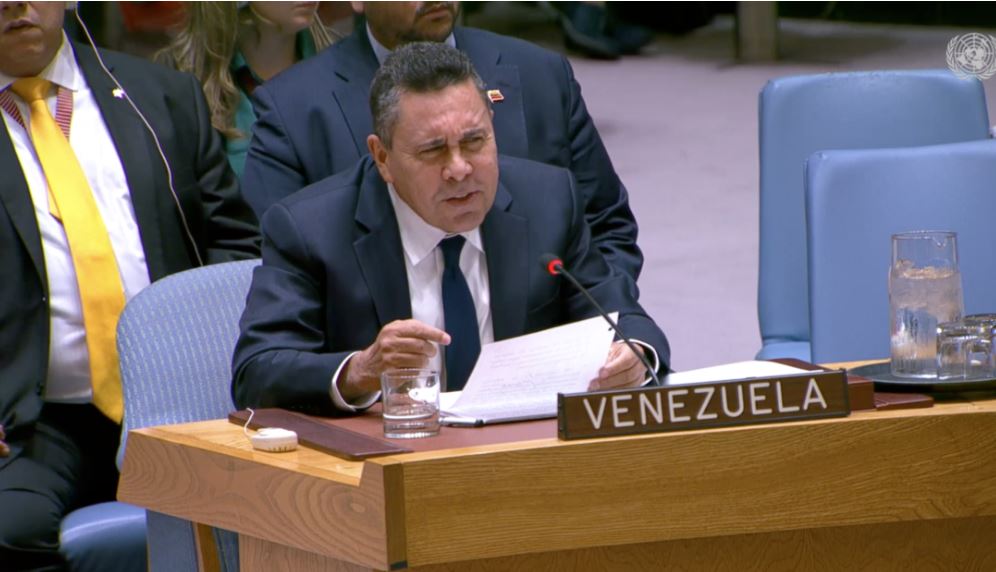 Venezuela alerta sobre las acciones de EE.UU que 