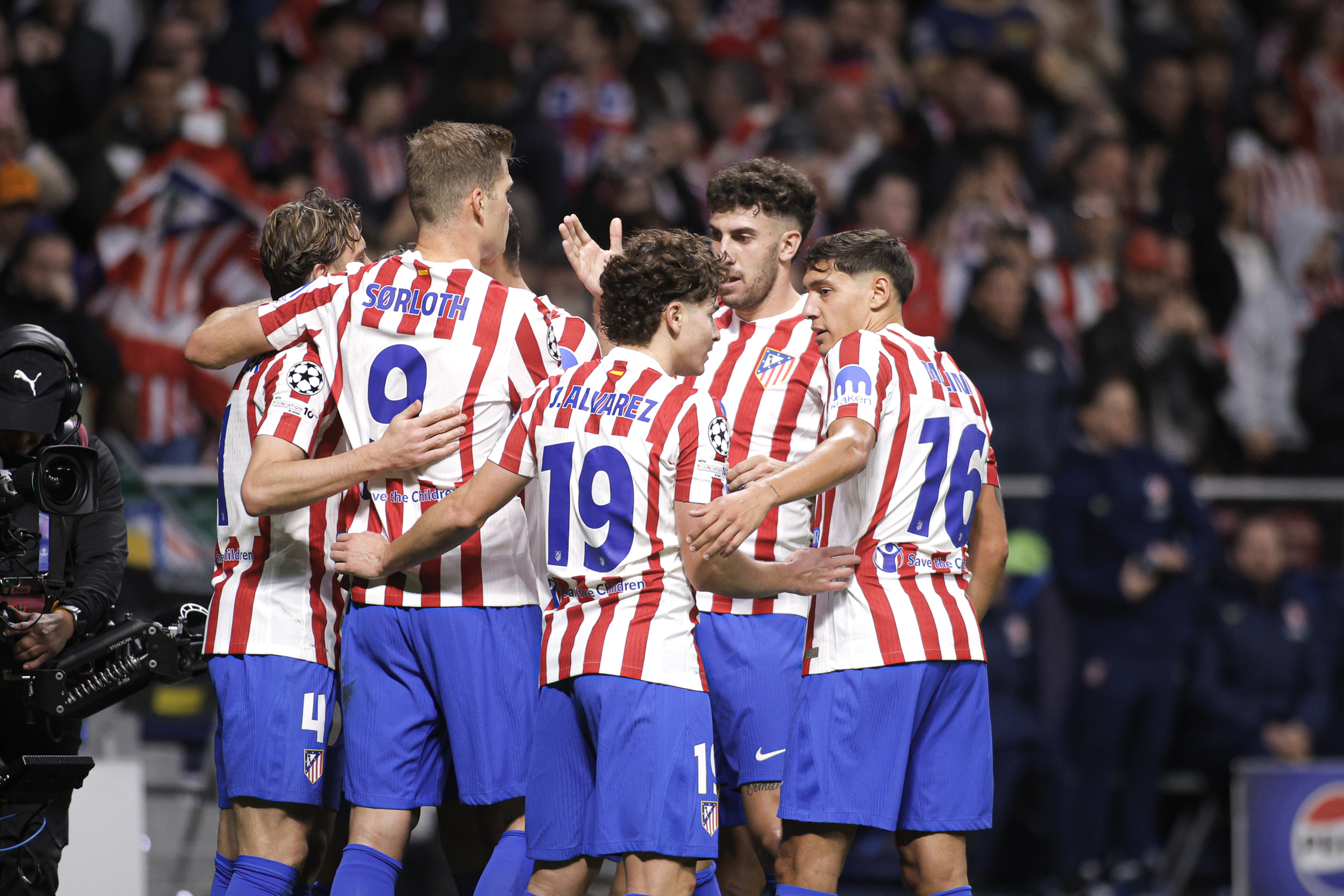 Atlético de Madrid alcanzó su segundo triunfo en la Champions League ante Union Saint-Gilloise