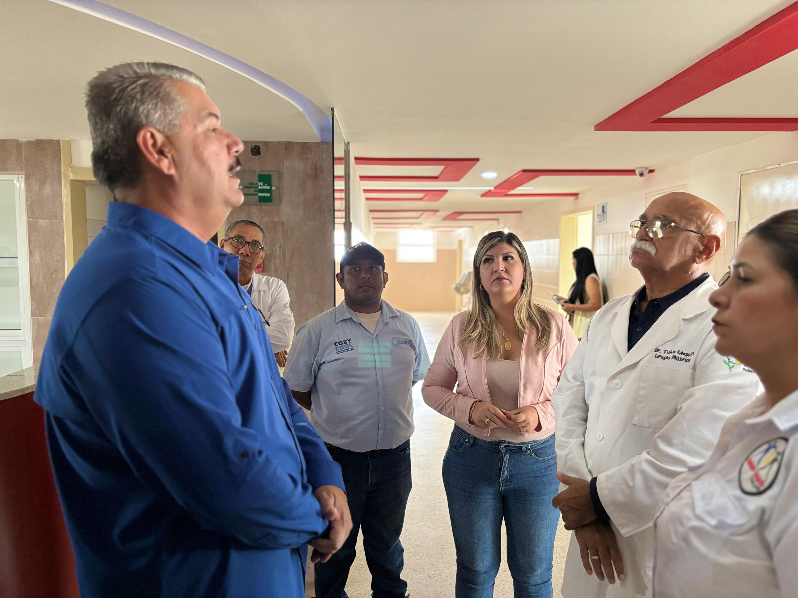 Plan Cayapa inicia intervención de áreas clave del Hospital de Especialidades Pediátricas del Zulia