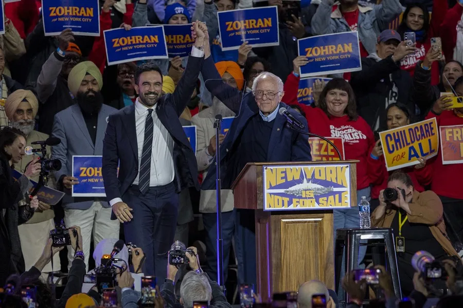 El demócrata Zohran Mamdani es el nuevo alcalde Nueva York: Se convierte en el más joven y el primer musulmán en asumir el cargo