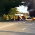 Controlaron incendio de una gandola en la carretera Lara-Zulia