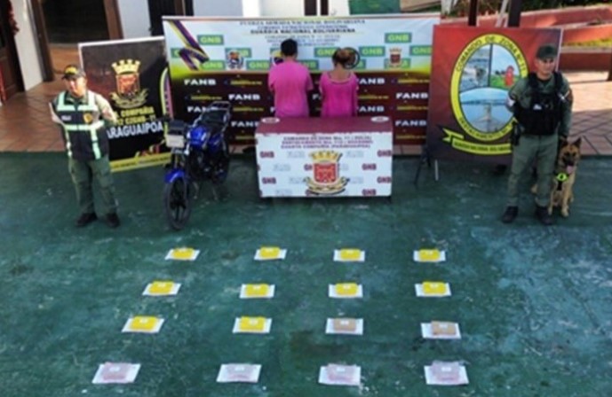 Autoridades de la Fanb incautaron 18 panelas de marihuana en Cojoro, Guajira: Hay dos detenidos