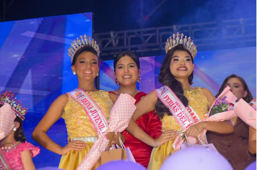 Valery Rivera, Eliani Boscán y Anthonella Graterol son las reinas infantiles de la Feria del Lago 2025