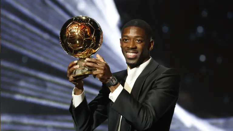 Ousmane Dembélé es elegido deportista del año por L’Équipe