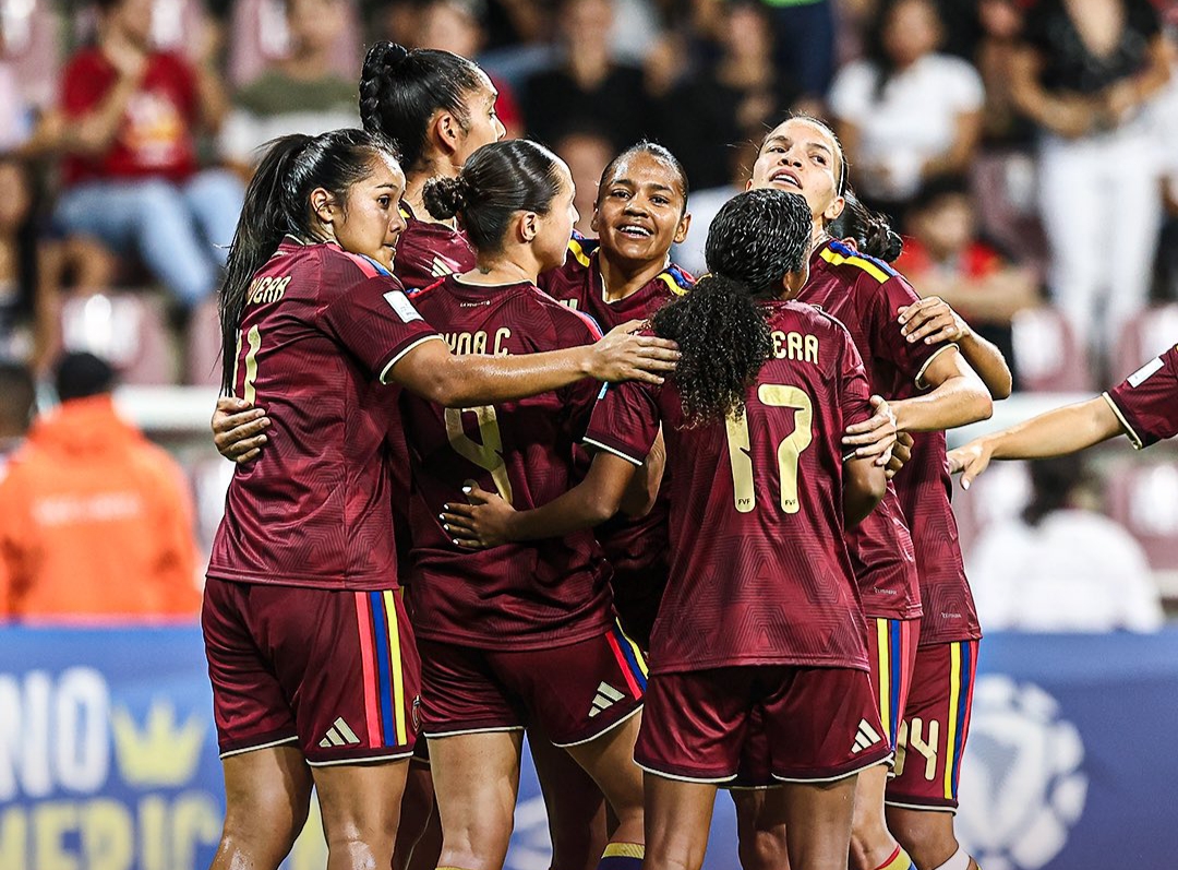 ¡Contundente! La Vinotinto femenina aplastó a Perú en las Eliminatorias rumbo al Mundial 2027