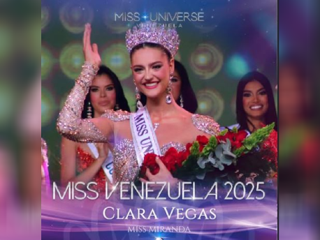 Clara Vegas, es coronada Miss Universe Venezuela 2025