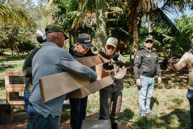 Liberaron más de 100 aves silvestres en el Jardín Botánico de Maracaibo para fortalecer la biodiversidad en el Zulia