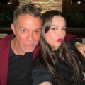 Alejandro Sanz recibe homenaje por parte de su hija en su cumpleaños