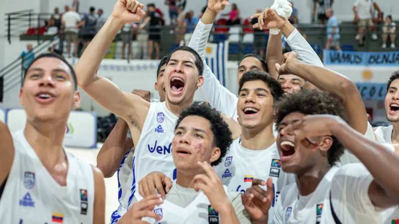 La selección venezolana de baloncesto obtuvo la medalla de bronce en el Sudamericano Fiba Sub-17