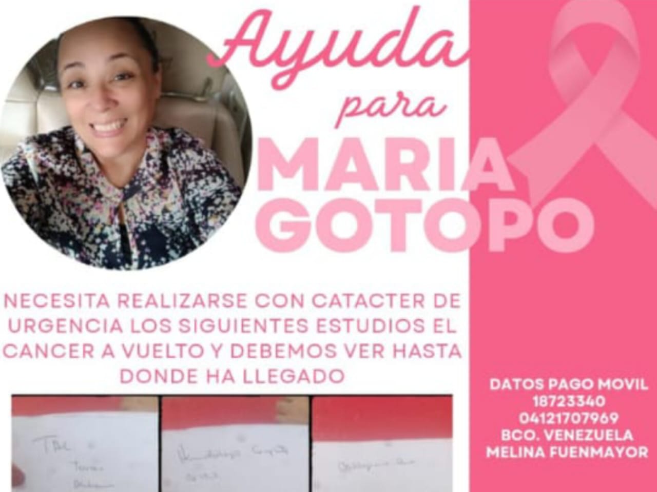 El doble desafío de María Gotopo: Una madre que lucha contra el cáncer, cuida de su hijo y nieto con autismo