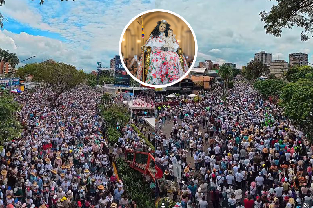 Entre lágrimas, aplausos y una lluvia de pétalos, una multitud honró a la Divina Pastora