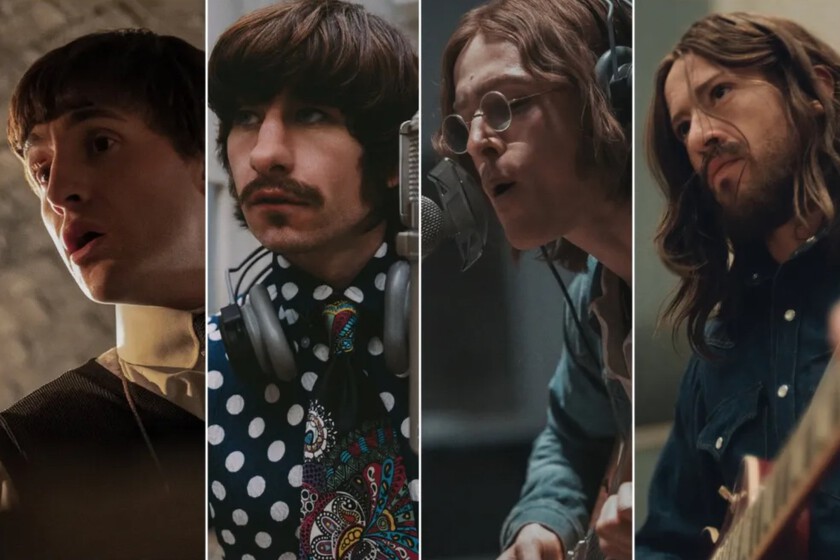 Revelan las primeras fotos de los actores caracterizados para la saga de The Beatles