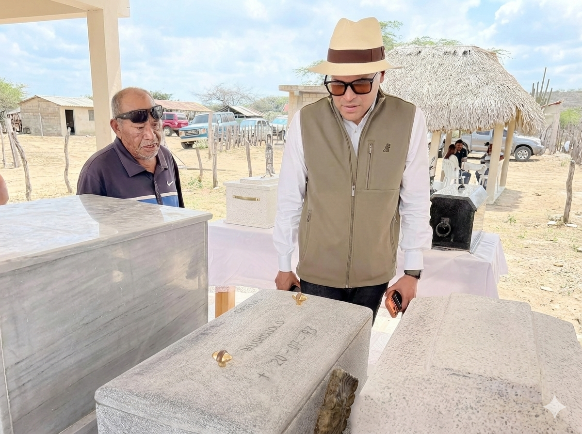 Exhumación de los restos ancestrales de Nemesio Montiel Epieyuu previo a su traslado definitivo a territorio ancestral (Por: Dr. Juan Pablo Montiel Almeida)