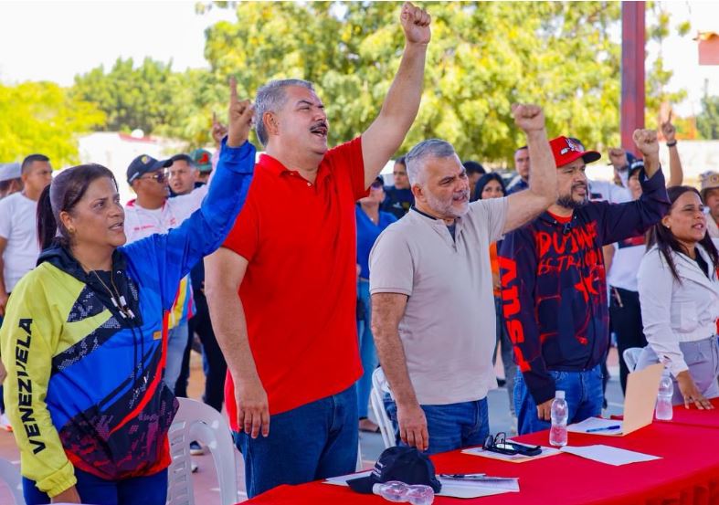 Fuerza bolivariana del Zulia exige liberación del presidente Maduro y de Cilia Flores