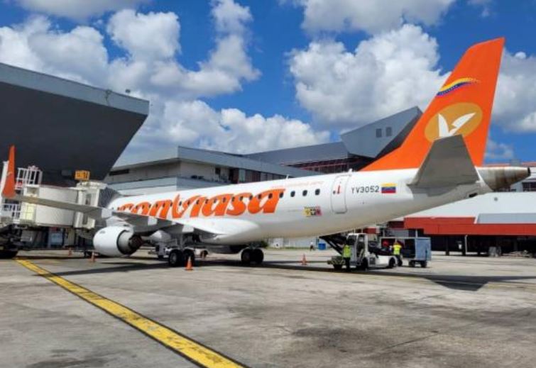 Conviasa informa que operaciones aéreas internacionales comienzan este lunes 5-Dic