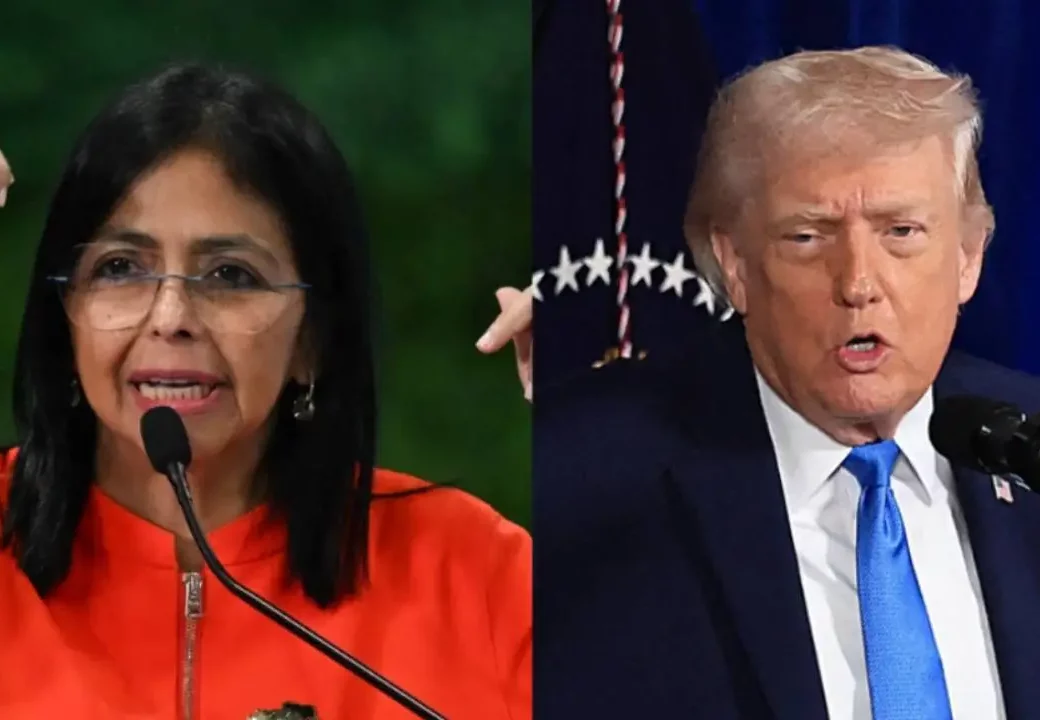Trump amenaza a Delcy Rodríguez: 