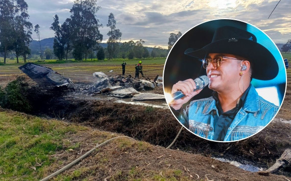 Murió el cantante de música popular colombiana Yeison Jiménez en accidente aéreo