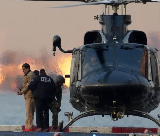 Maduro fue trasladado al Tribunal Federal de Nueva York donde enfrentará su primera audiencia