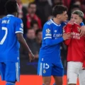 Uefa investiga presunto insulto racista a Vinícius en el Benfica–Real Madrid