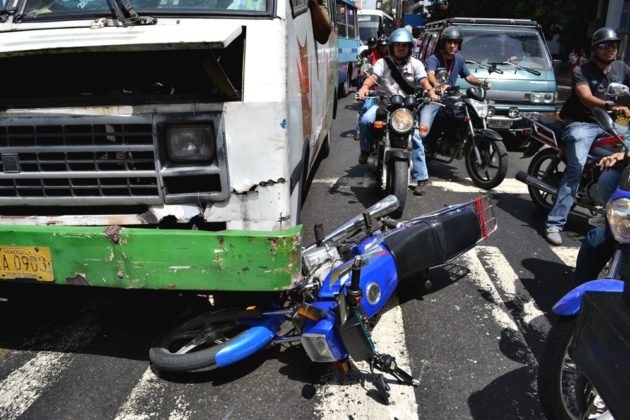 Son motorizados más de la mitad de fallecidos en accidentes viales en el país, con una incidencia superior al 50 %