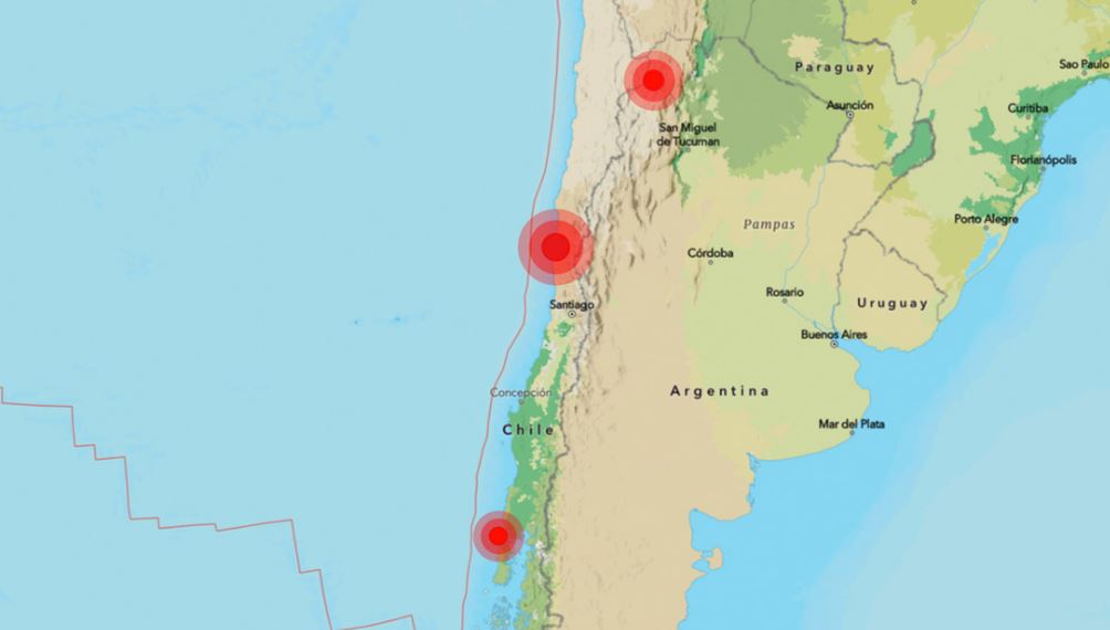 Sismo de magnitud 6,1 sacude la costa central de Chile