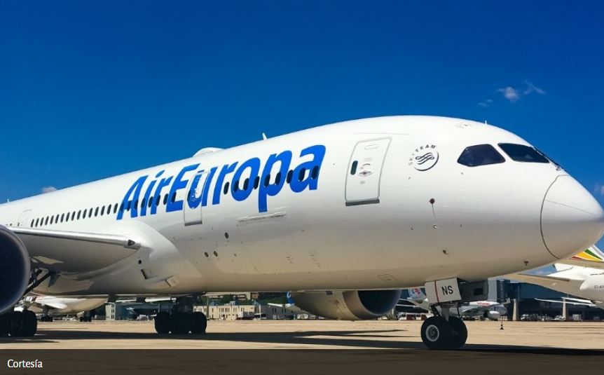 Air Europa retoma este martes 17-F vuelos a Venezuela