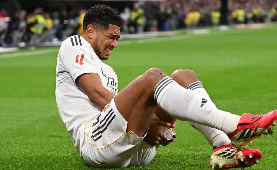 Jude Bellingham estará fuera de acción por un mes