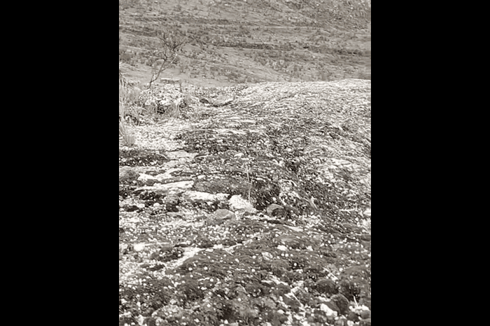 Granizo sorprende en el Domo de Mifafí: espectáculo natural en lo alto de Mérida
