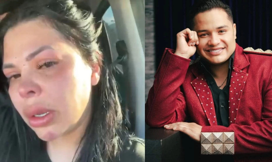 Esposa de Rafa González vocalista de la banda mexicana ‘Los Recoditos’ lo denuncia en sus redes sociales por maltrato
