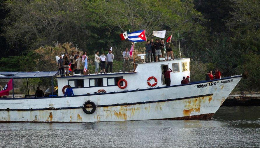 Dos embarcaciones que desaparecieron cuando llevaban ayuda a Cuba fueron localizadas